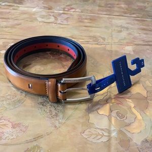 Brand new tan men’s Tommy Hilfiger leather belt